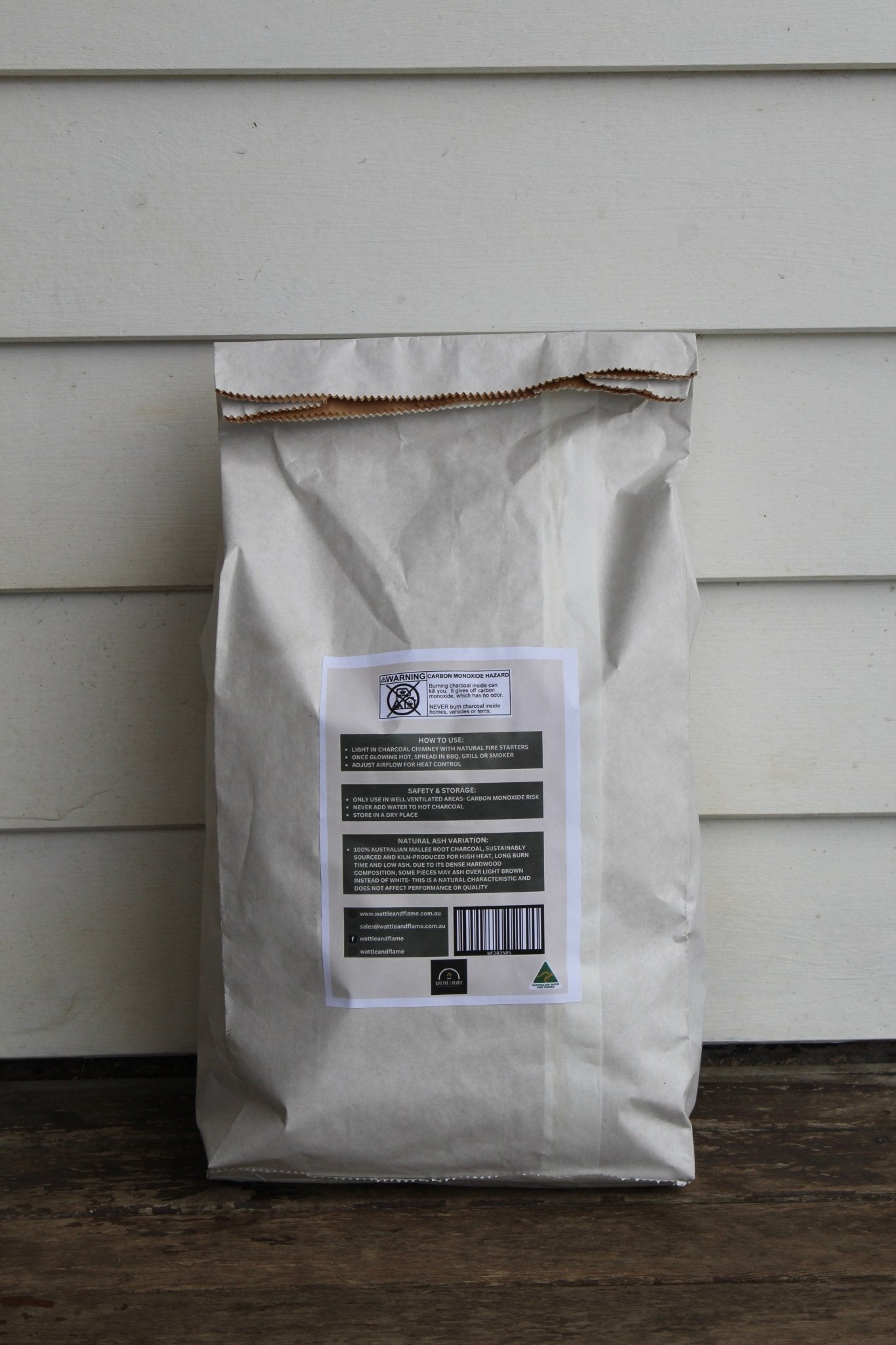 Searing Mallee Root Lump Charcoal (5kg) - Wattle & Flame