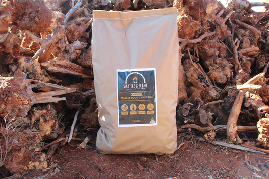Signature Mallee Root Lump Charcoal (15kg) - Wattle & Flame